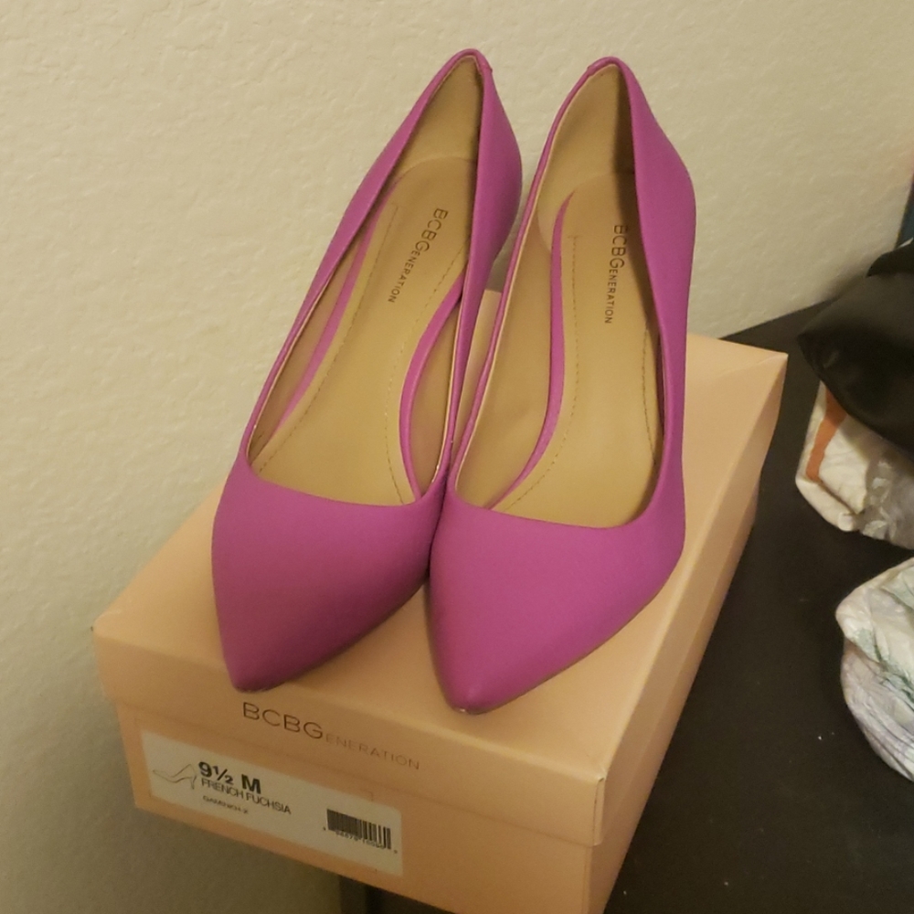 BCBG Pink Heels
